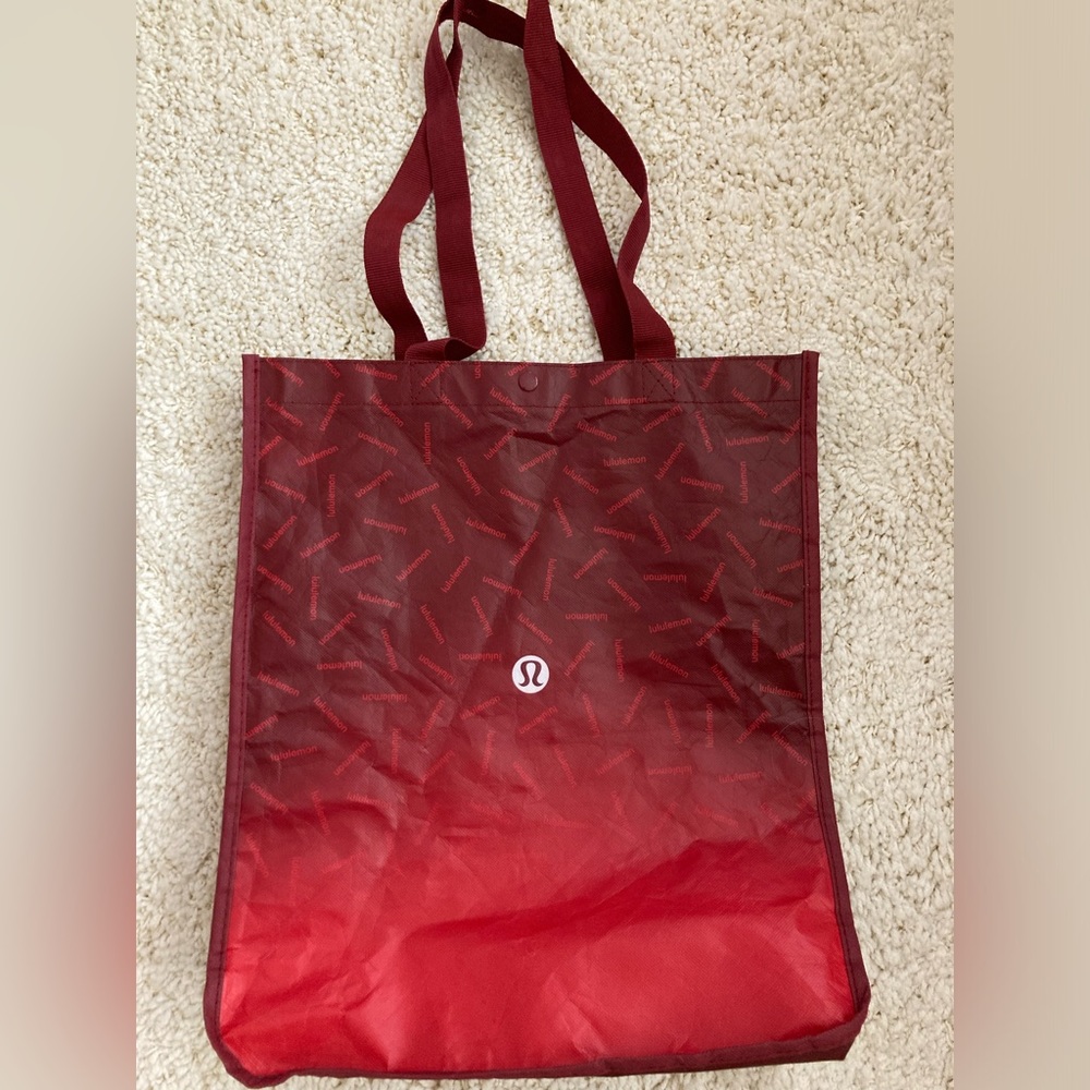 Lululemon large reusable tote bag